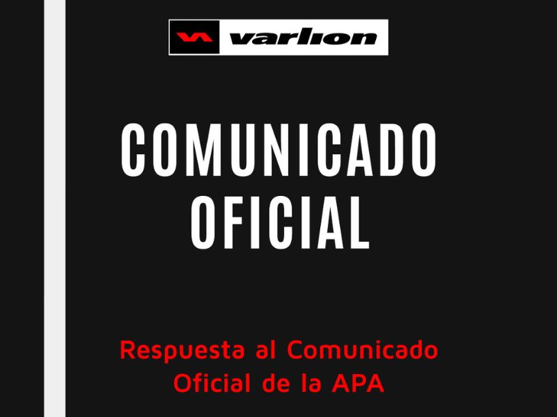 Comunicado Oficial sobre Varlion y la APA